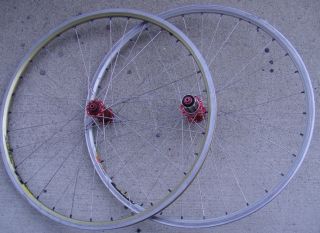 mavic x517 rims Red GT hubs made in USA will seperate wheelset