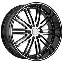 20 inch Menzari Z08 Black Wheels Rims 5x120 20 BMW 5 6 7 Series M3 M5