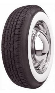 American Classic 165R15 Wide White Wall Radials