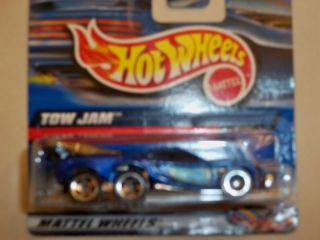 2000 Hot Wheels 211 Tow Jam Blue on Short Card