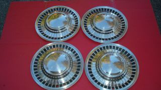 1961 Ford Galaxie Starliner Hubcaps Wheel Covers