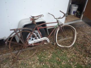 RARE Old Boys 1960s Bicycle Wooden Wheels