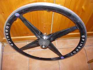 Rear Spinergy Rev x Carbon Wheel