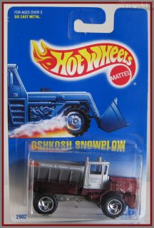 Hot Wheels 201 OshKosh Snowplow