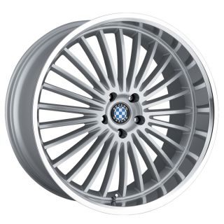 22x9 5 Beyern Multi Silver Wheel Rim s 5x120 5 120 22 9 5 BMW