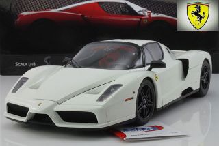 Ferrari White with Black Mirrors Rims HE180045 LE330 FreeShip