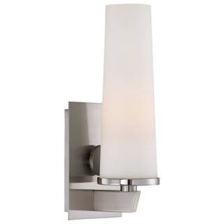 Quoizel Uptown Chelsea 5 1/2" Wide Brushed Nickel Sconce   #W0633