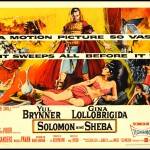 Solomon and Sheba 1959 Orig Movie Poster Half Sheet