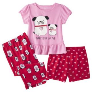 Just One You made by Carters Infant Toddler Girls 3 Piece Short Sleeve Pajama
