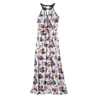 Mossimo Womens Halter Maxi Dress   Floral Print S