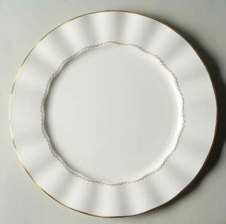 Mikasa Midas Chain 12 Chop Plate/Round Platter, Fine China Dinnerware   Ruffle,