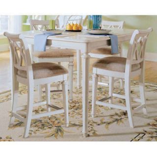 American Drew Camden White Counter Height Stools   Set of 2   ADL4346