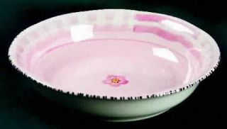 Franciscan Flora Rosa (Pink) Large Coupe Soup Bowl, Fine China Dinnerware   Pink