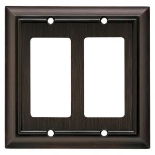 Architectural Double GFCI/Rocker Wall Plate  Set of 2