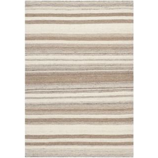 Safavieh Hand woven Moroccan Dhurries Natural/ Camel Wool Rug (26 X 4)