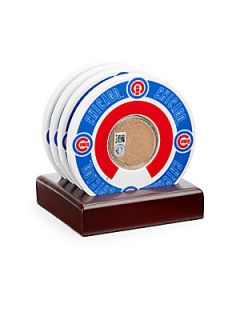 Chicago Cubs Field Dirt Coasters/Set of 4   No Color