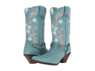Durango 12 Floral Harness Cowboy Boots (Blue)