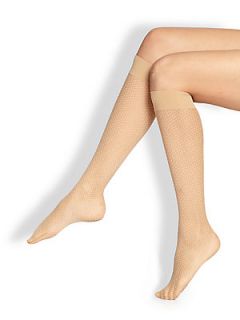 Wolford Sundot Knee High Socks   Nude