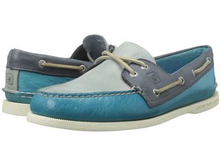 Sperry Top Sider A/O 2 Eye Burnished Mens Shoes (Green)