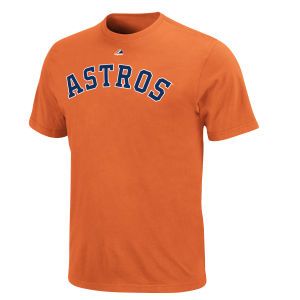 Houston Astros Majestic MLB Youth Official Wordmark T Shirt