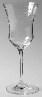 Rogaska Florentine Clear Wine Glass   Clear,Scrolls And Beads