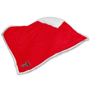 Texas Tech Red Raiders Logo Chair Sherpa Blanket