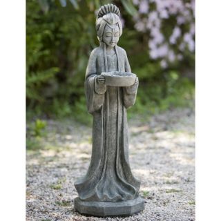 Campania International Nobility Oriental Woman Cast Stone Garden Statue   OR 