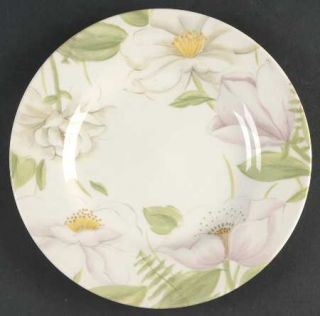 Royal Stafford Poetry Salad Plate, Fine China Dinnerware   White/Pink Flowers W/