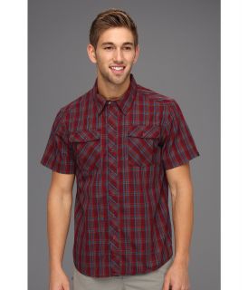 Mountain Hardwear Yohan S/S Shirt Mens Short Sleeve Button Up (Brown)