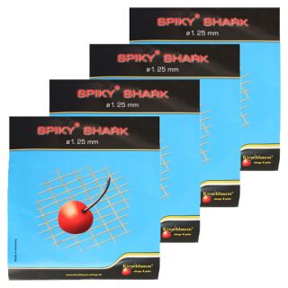 Kirschbaum Spiky Shark 1.25 17G 4 Pack Tennis String