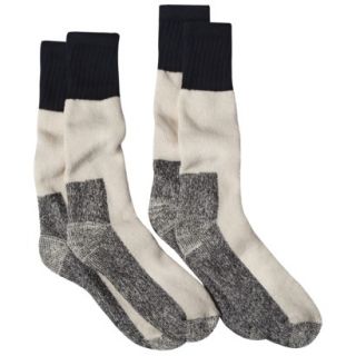 Dickies Mens 2pr Cotton Thermal Boot Socks   White