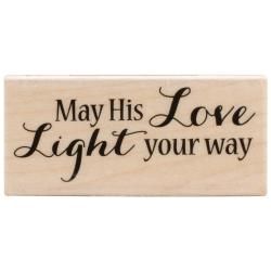 Hero Arts Mounted Rubber Stamps 2.5 X1.25 : Light Your Way