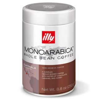 illy 8.8 oz MonoArabica Whole Bean Guatemala Coffee
