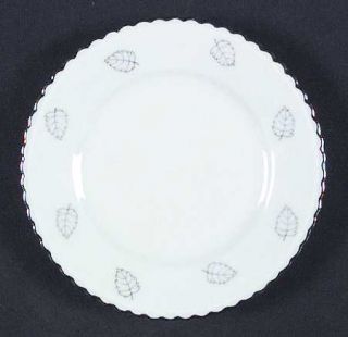 Royal Hanover Savoy Silver Bread & Butter Plate, Fine China Dinnerware   Platinu