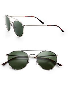 Ralph Lauren Round Vintage Sunglasses   Pewter