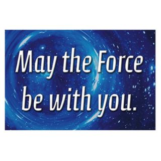Creative Images May The Force Be With You Wall Art Multicolor   21706