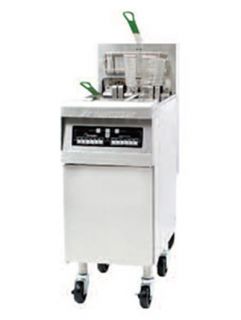 Frymaster / Dean Open Split Fryer w/ Timer Controller 50 lb Oil Capacity Melt Cycle 22kW 240/1 V