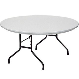 Correll 60 in. Round Commercial Grade Blow Molded Folding Table   R60 23