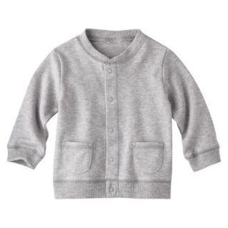 Just One YouMade by Carters Newborn Boys Layering Cardigan   Heather Grey L