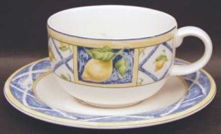 Royal Doulton Taverna Flat Cup & Saucer Set, Fine China Dinnerware   Expressions