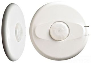 WattStopper CI305 Motion Sensor, PIR Ceiling Occupancy Sensor, 1200 Sq. Ft., 24V White