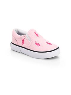 Ralph Lauren Infants & Toddlers Bal Harbour Repeat Slip On Sneakers   Pink