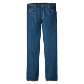 Dickies Mens Regular Fit 5 Pocket Jean   Indigo Blue 32x36