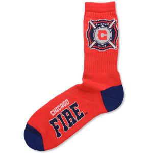 Chicago Fire For Bare Feet Deuce Crew 504 Socks