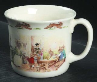 Royal Doulton Bunnykins (Albion Shape) 1 Handle Hug a Mug Mug, Fine China Dinner