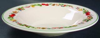 Pfaltzgraff Sugar Plum Large Rim Soup Bowl, Fine China Dinnerware   Stoneware, F