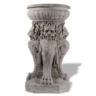 Amedeo Design ResinStone Victorian Lion Fountain / Urn   1001 7C