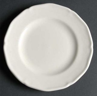 Farberware French Buffet Bread & Butter Plate, Fine China Dinnerware   Off White