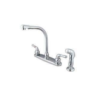 Elements of Design EB751SP Universal Two Handle Centerset Kitchen Faucet With Sp