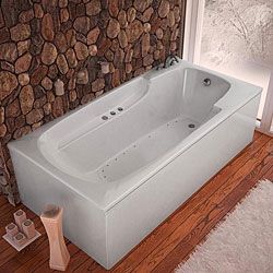 Eros White 60x32 inch Air Tub (Acrylic Electrical: 110volts 20 amp circuitBlower: 1.0Pump size: 1.5 HP 24 jetsReinforced acrylic shell with a thick layer of fiberglass/resin/ for added strengthAcrylic bath shells are thermoformed in high gloss Lucite Non 